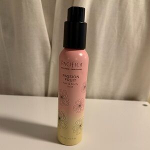 Pacifica Passion Fruit Hair & Body Mist - Pink and Cream